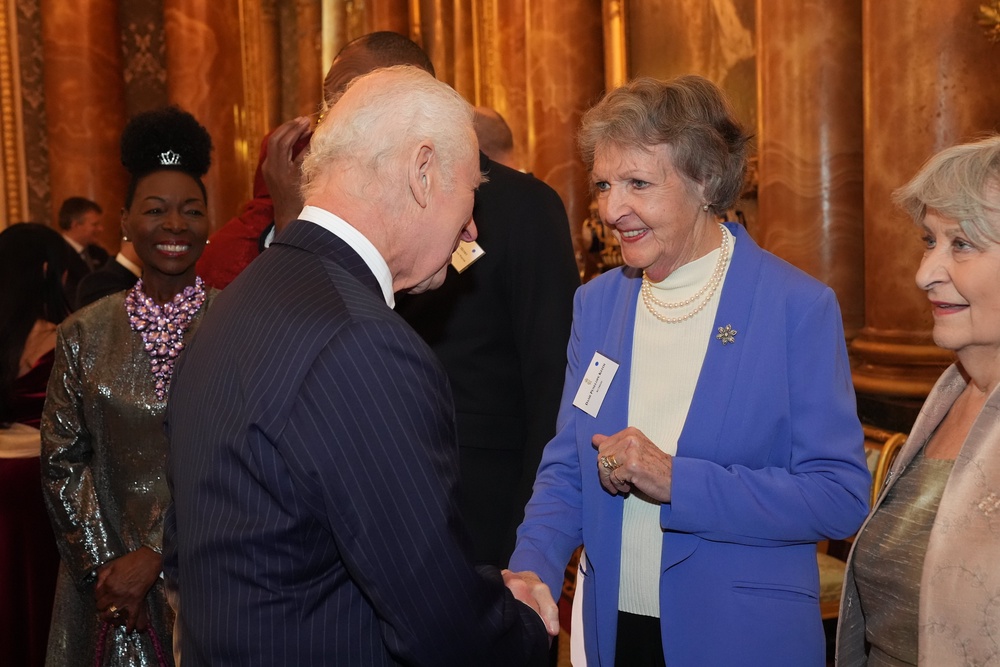 Dame Penelope met the King in November 2024 during a Buckingham Palace reception to mark the centenary of the Film And TV Charity, a charity the actress was closely involved with (PA) (PA Archive)