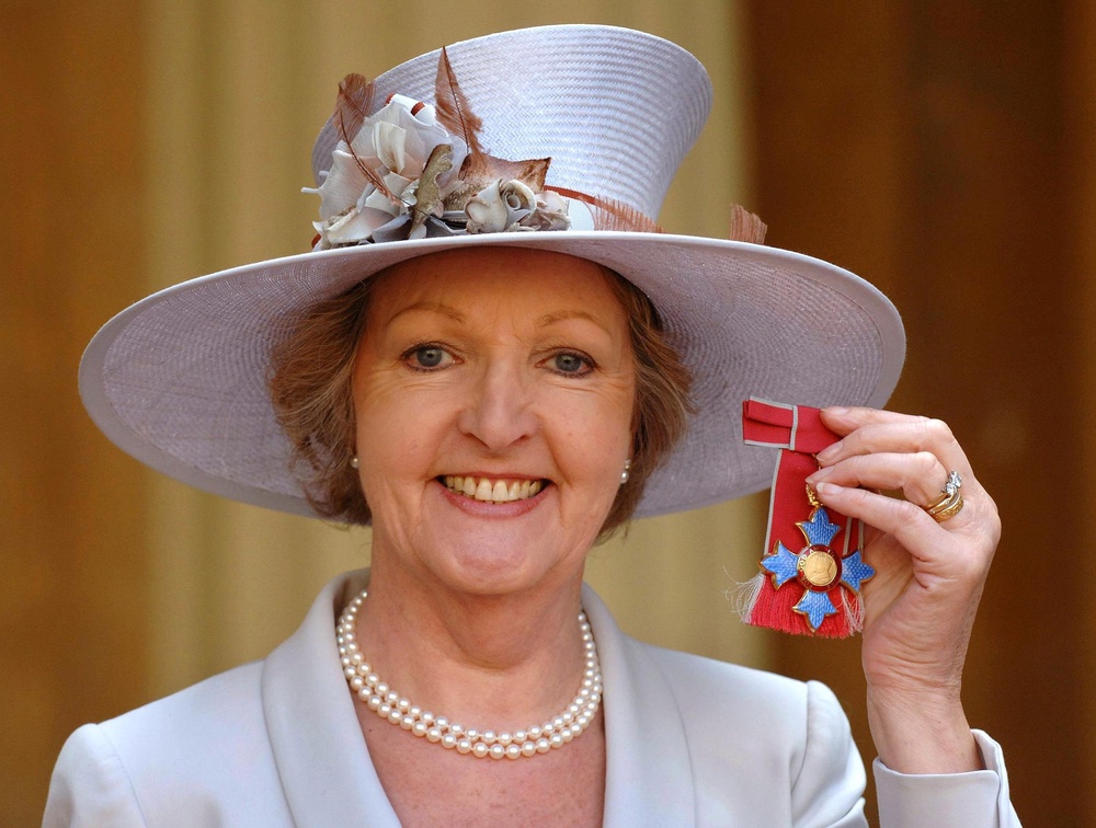 In 2007 she had become a CBE for services to acting and charity (PA) (PA Wire)