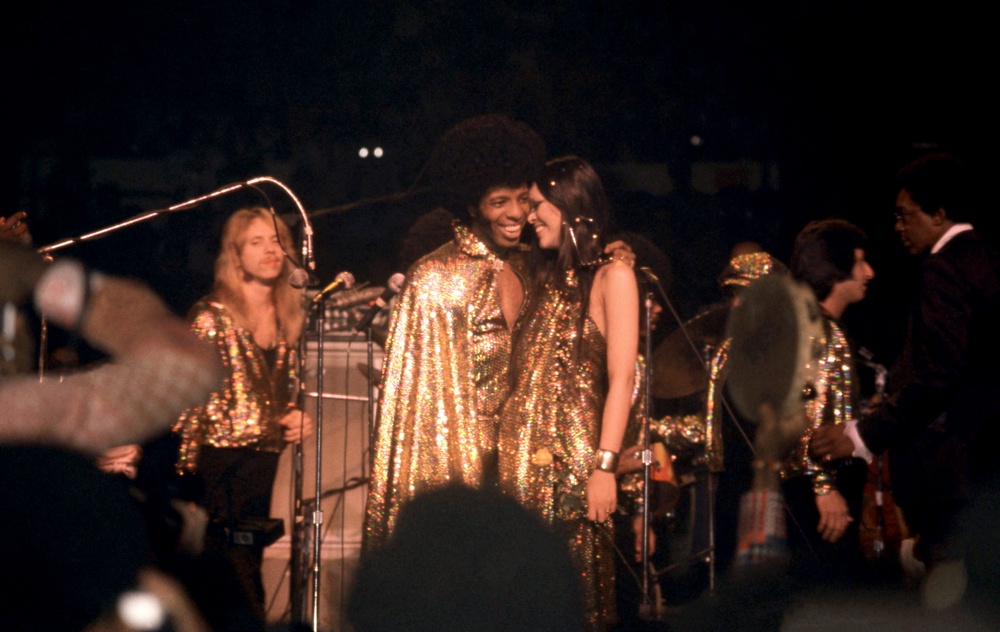 Sly Stone and Kathy Silva were the first couple to be married in Madison Square Garden (Getty)