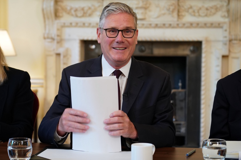Prime minister Sir Keir Starmer has just weeks left in the role (Alberto Pezzali/PA Wire/PA Images) (PA Wire)
