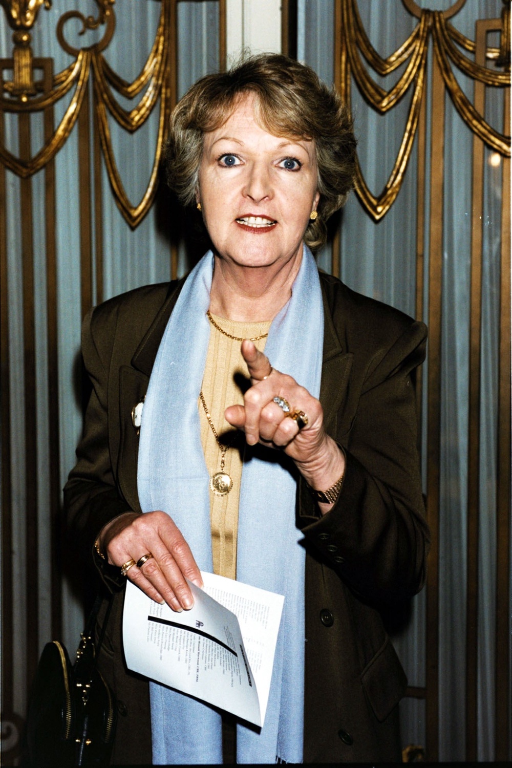 Dame Penelope became well known for playing snobbish characters who had hearts of gold (William Conran/PA) (PA Archive)