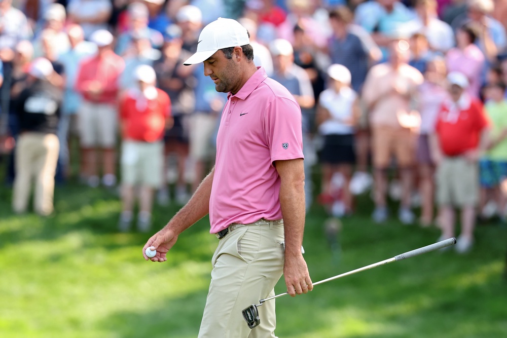 Scottie Scheffler had to settle for a runner-up finish (Getty)