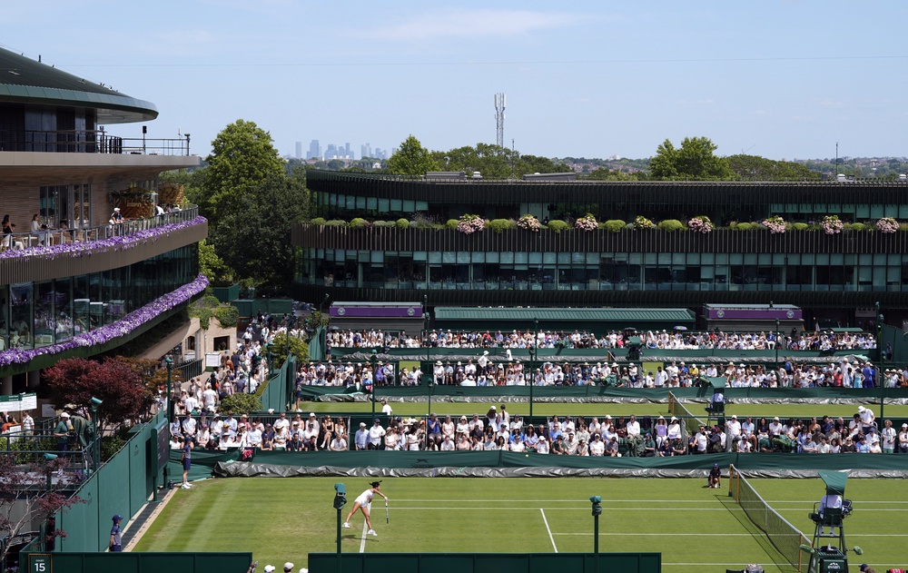The first day’s play took place amid milder temperatures than last week (Andrew Matthews/PA) (PA Wire)