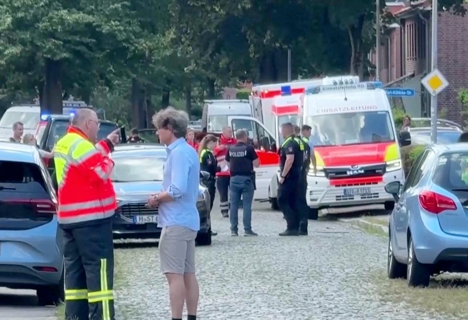 Five people were killed in the shooting (NWM-TV via AP)