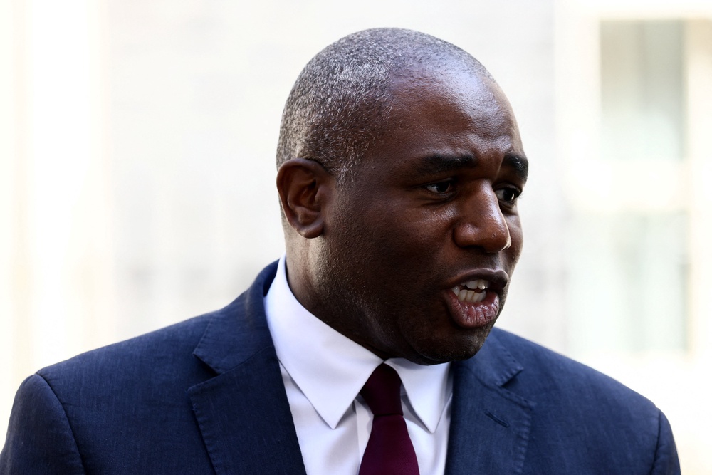 Britain's Deputy Prime Minister and Justice Secretary David Lammy (Reuters)