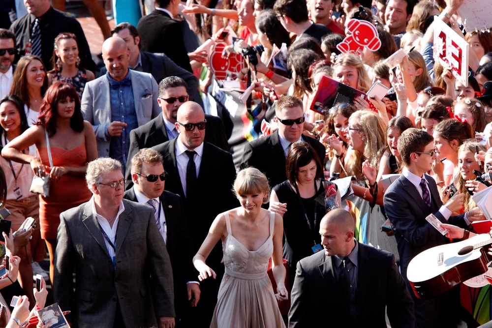 Swift reportedly spends $8 million a year on private security (Getty)