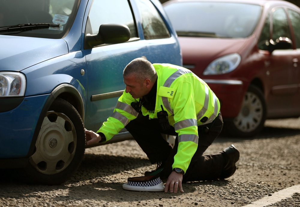Some 10,054 motorists were handed penalty points in 2025 for driving vehicles with problems such as defective brakes, tyres or steering (PA)