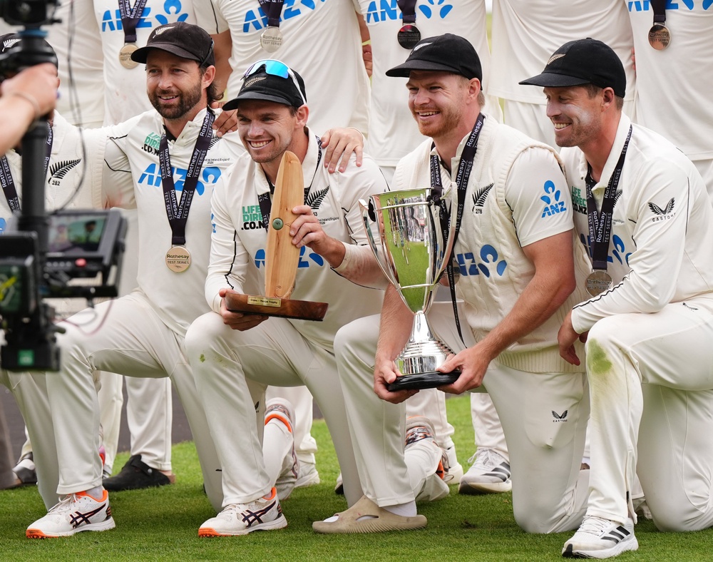 New Zealand sealed a series win over England on Monday (PA Wire)