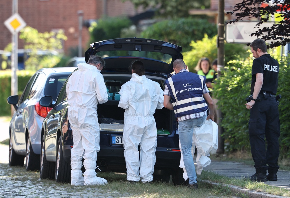 Police are continuing to investigate the shooting (AFP/Getty)