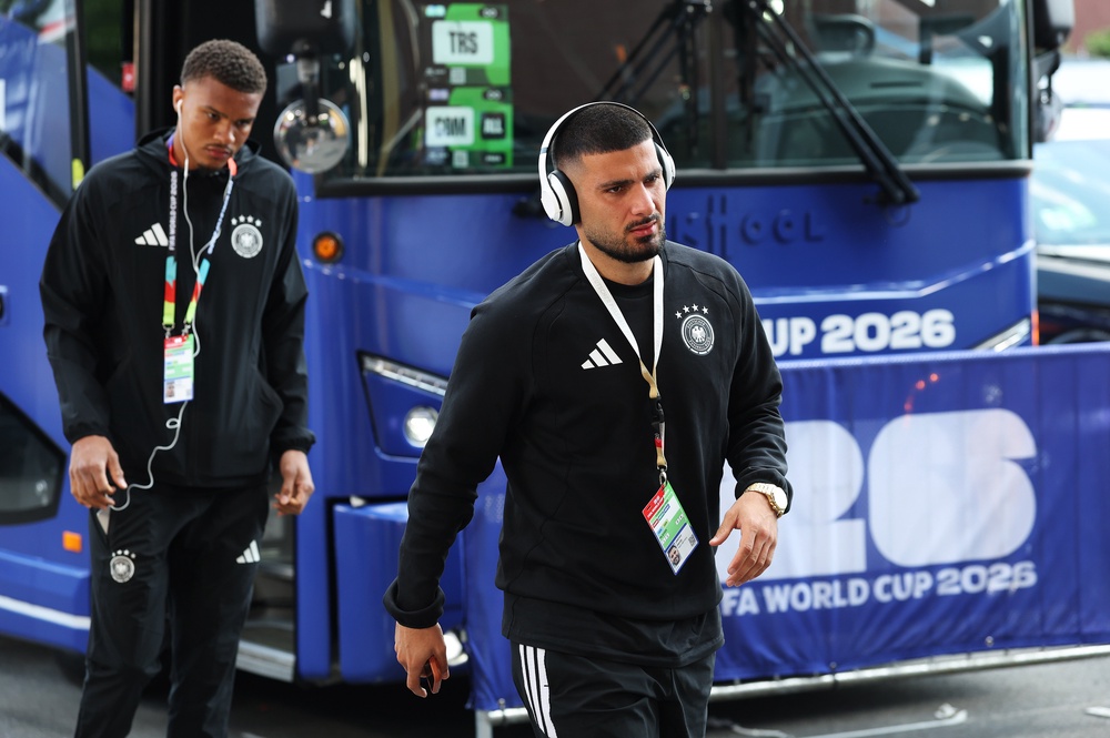 Deniz Undav of Germany (right) (Getty)