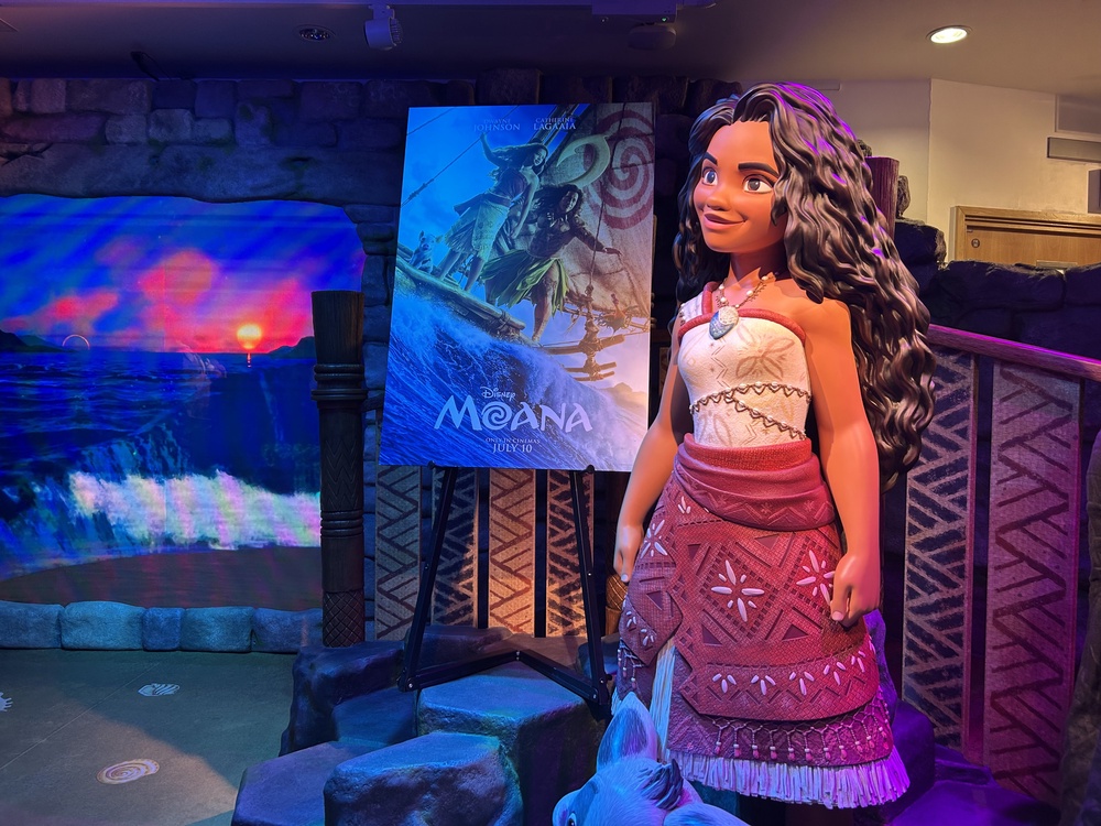 The new Moana and Lilo And Stitch-themed play area at Great Ormond Street Hospital in London (Oscar Rihll/PA) (PA Wire)
