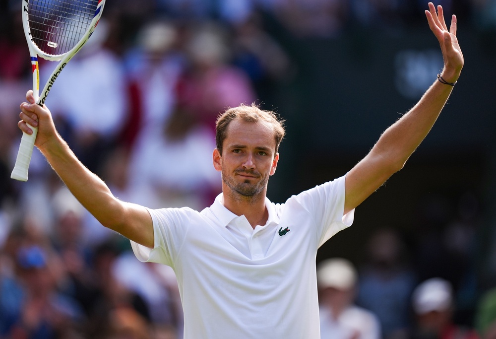 Daniil Medvedev is safely through (Ben Whitley/PA) (PA Wire)