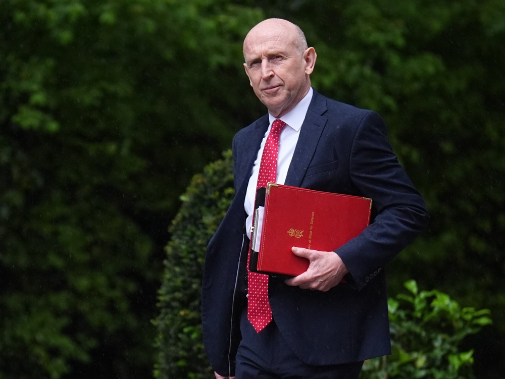 John Healey recently quit as defence secretary over the military financial settlement on offer (James Manning/PA) (PA Wire)