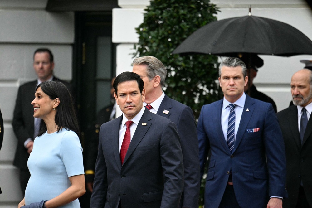 Pete Hegseth, Marco Rubio and other Trump administration officials continued to use the Signal app following last year’s embarrassing leak, according to a new report (AFP via Getty Images)
