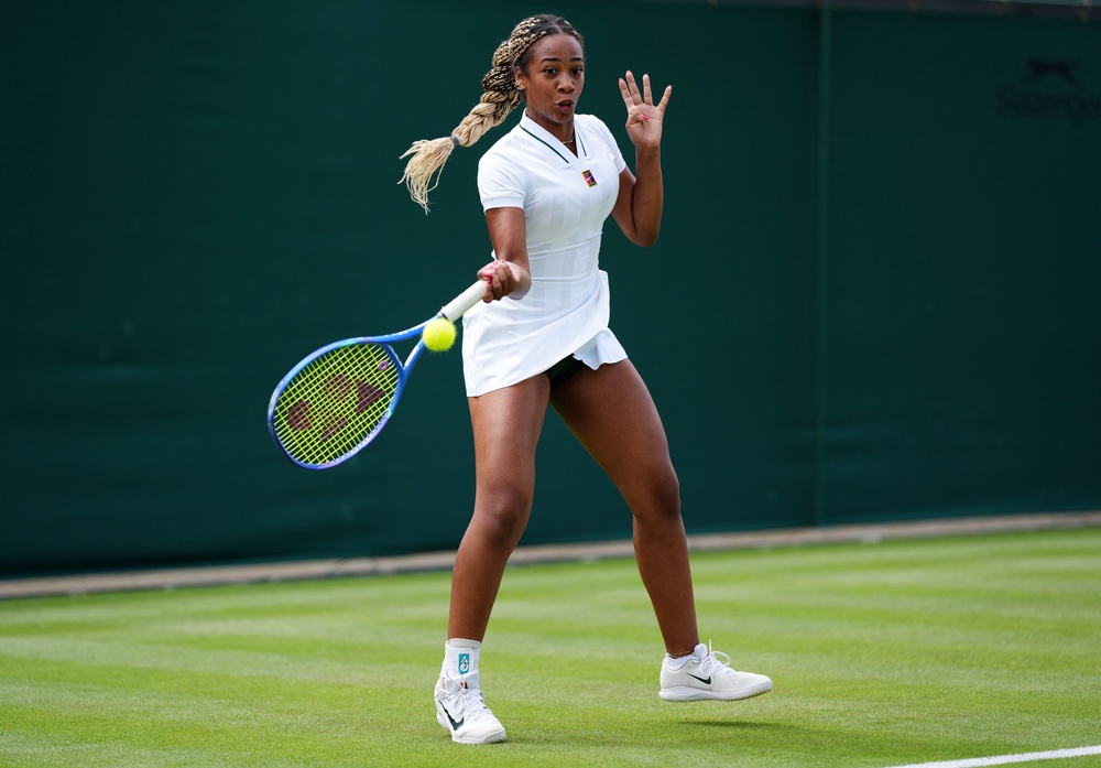 Teenager Tyra Caterina Grant blew Boulter away (Adam Davy/PA) (PA Wire)