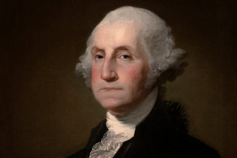Burgum wrongly claimed George Washington was president in 1776, a role he did not take on until 1789 (iStock/Getty)