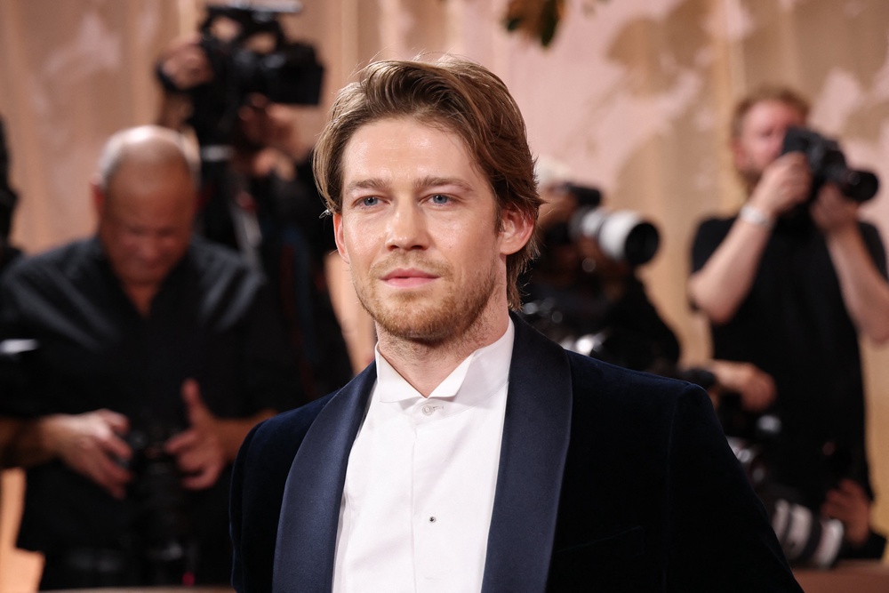 Taylor Swift and Joe Alwyn’s relationship is said to have inspired a number of love songs on her albums Lover, Folklore and Evermore, (AFP/Getty)