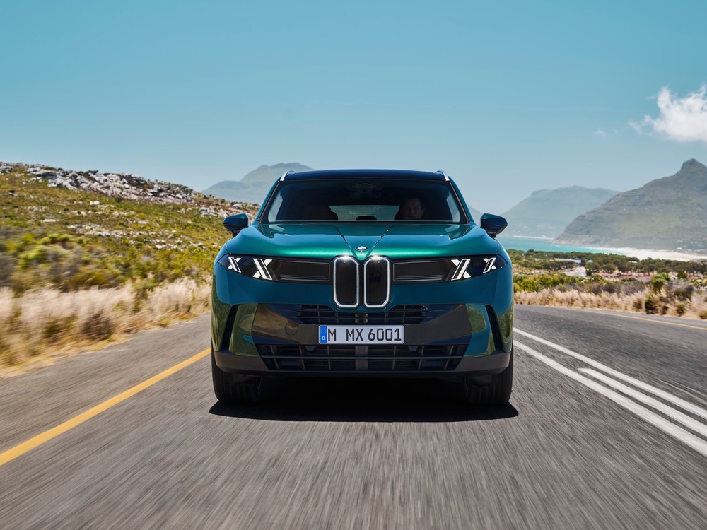 Don't worry, BMW X5 buyers can change the headlights' setting for a more normal daytime running light signature (BMW)