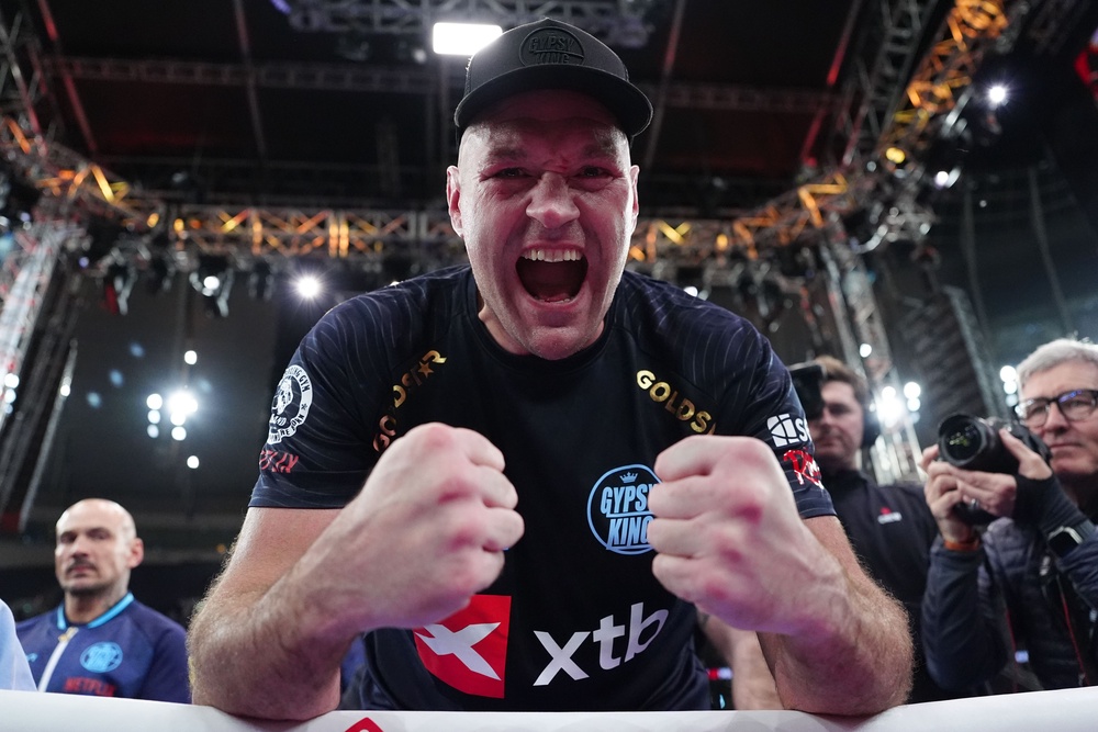 Fury returned to the ring in April (PA Wire)