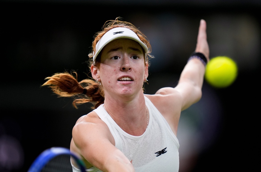 Maya Joint arrived at Wimbledon on a 11-match losing streak (PA)