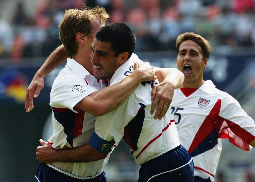 The USA's best World Cup in modern times was a quarter-final run in 2002 (Getty)