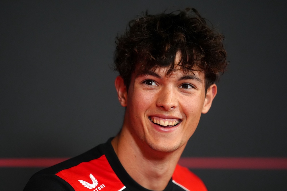 Haas driver Ollie Bearman is part of Ferrari’s Driver Academy (PA Wire)