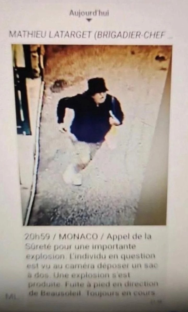 The suspect fled on foot, according to CCTV footage (X)