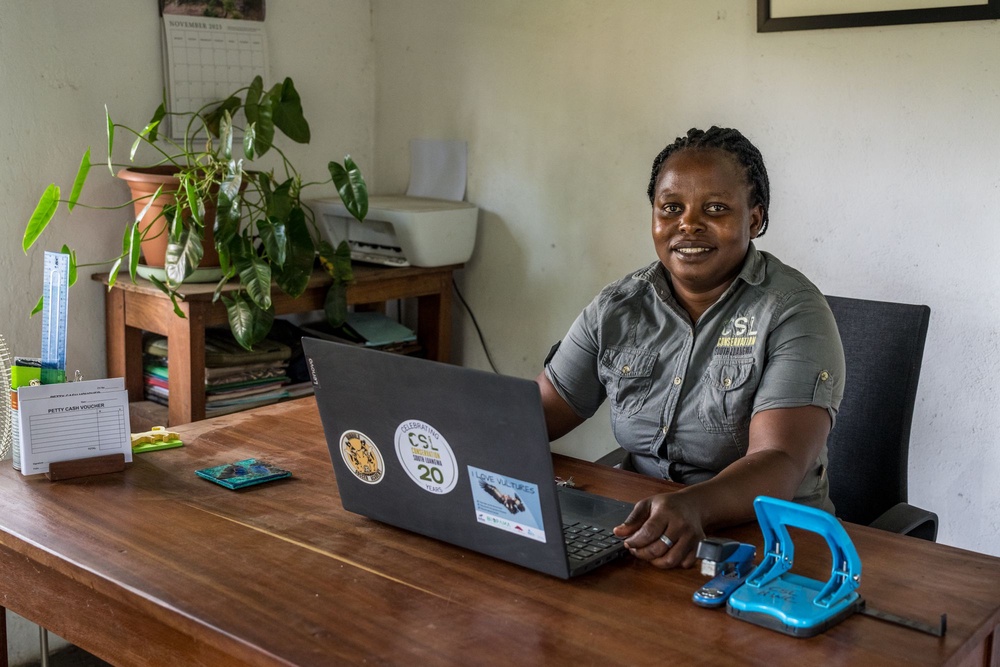 Ruth Chitindi uses data to reduce human-wildlife conflict in Zambia (Marcus Westbery)