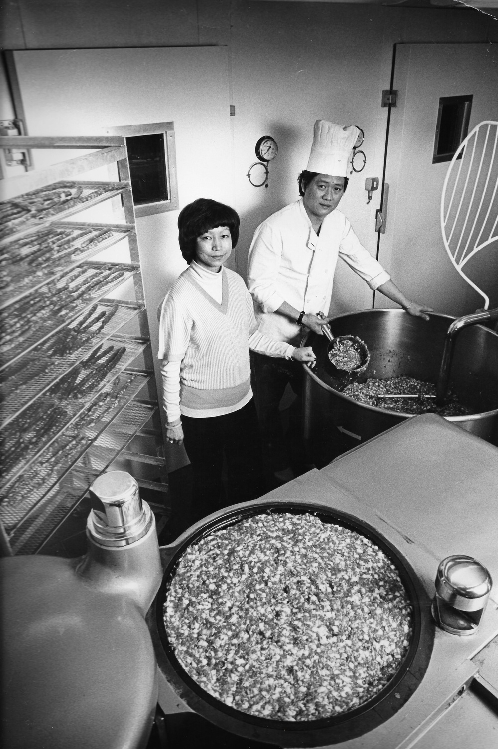 Bill and Cecilia Poon, circa 1970 – the wind-dried meats came before the Michelin star, and outlasted it (Supplied)