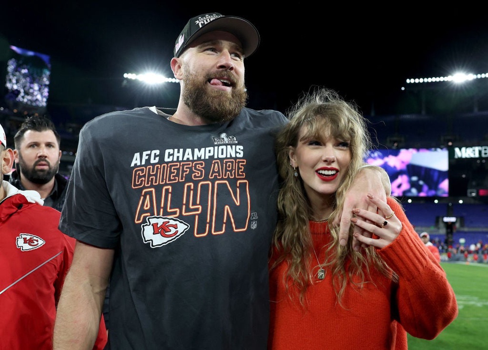Swift and Travis Kelce are rumored to be getting married July 3 at Madison Square Garden (Getty)
