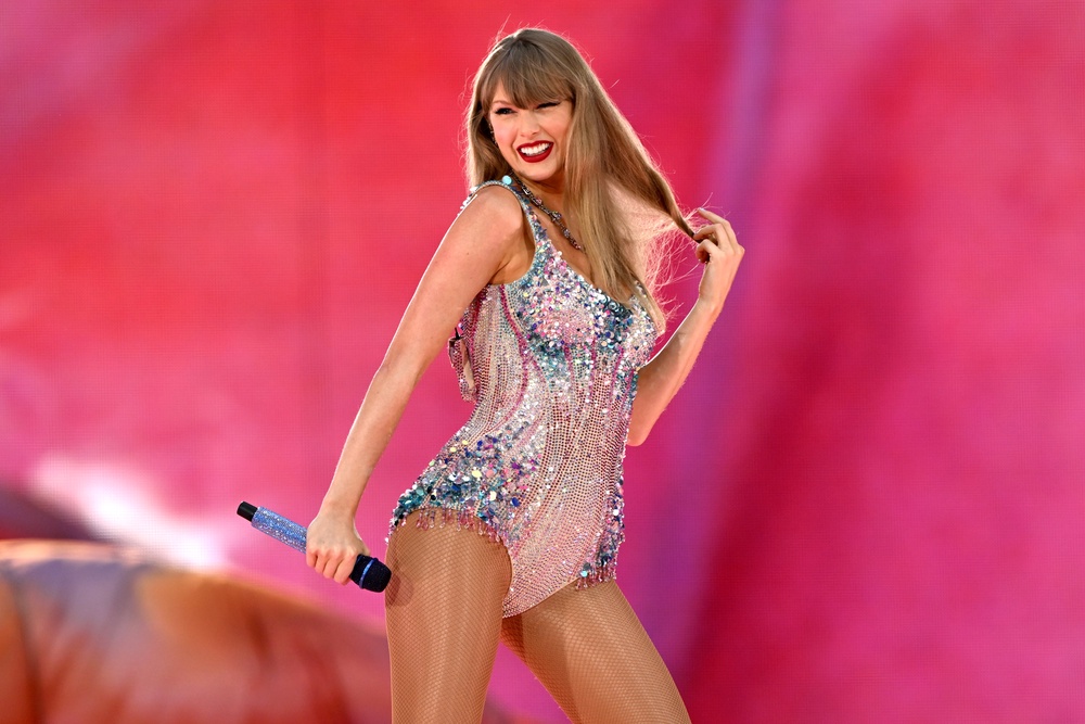 Swift has an eight-property real estate portfolio, her music empire and global brand, including her catalog ownership, her publishing rights, royalties and touring profit (Getty Images)