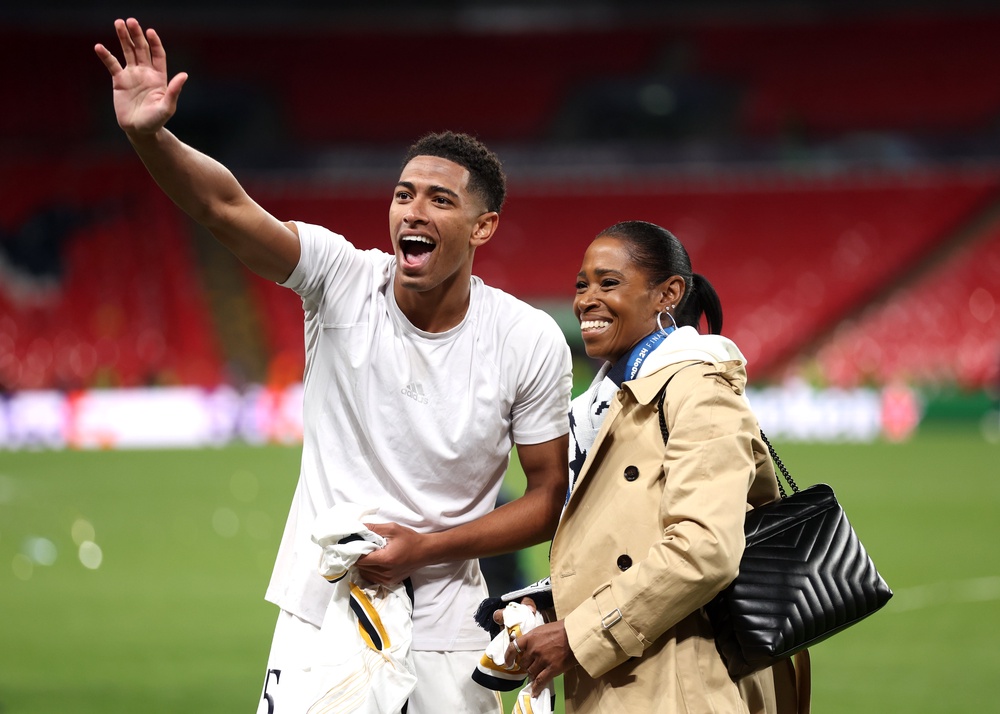 Bellingham has credited his mum as the woman behind his footballing success (Getty)