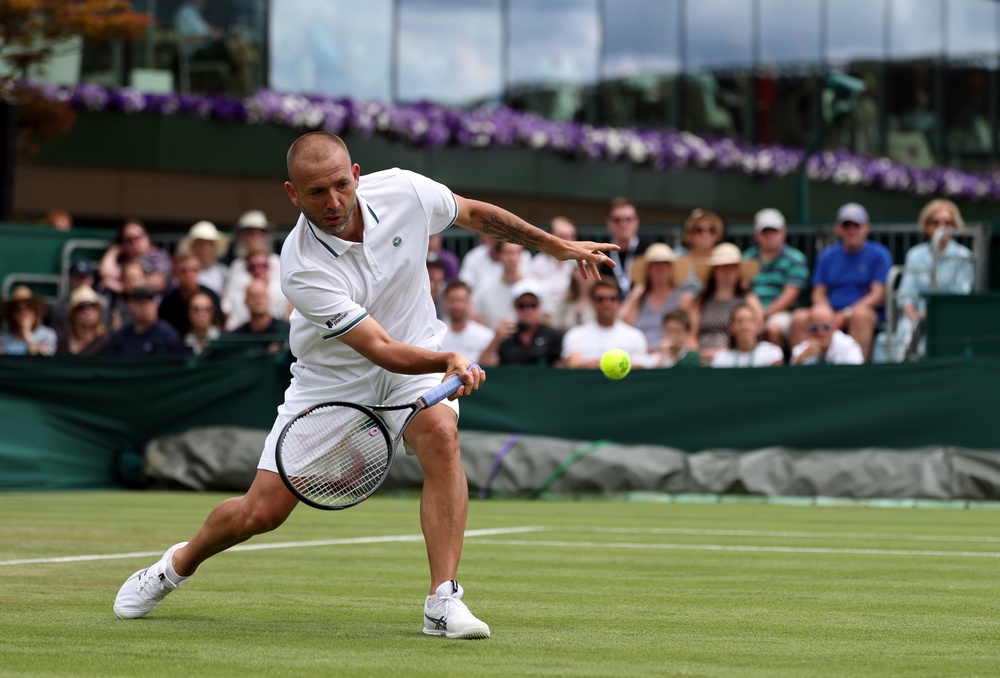 Around 300 people watched Evans' final match (Getty)