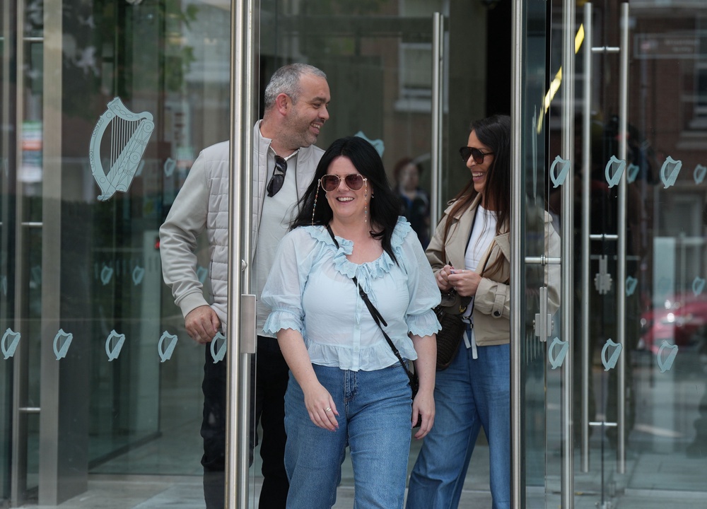 Care worker Leanne Flynn (centre), was injured in the attack (PA) (PA Wire)