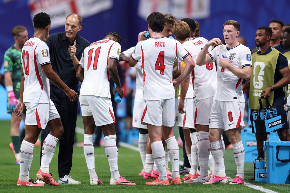 Boos could be heard during the hydration break (Getty)