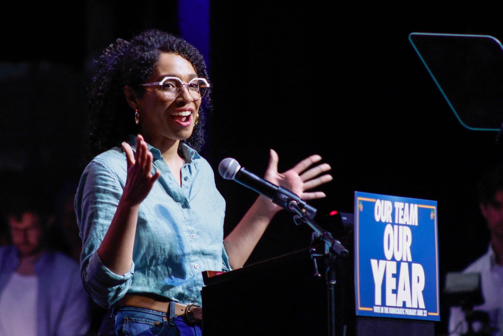 Republicans seen an opportunity in highlighting the past statements by candidates like Darializa Avila Chevalier ahead of the midterms. (AFP/Getty)