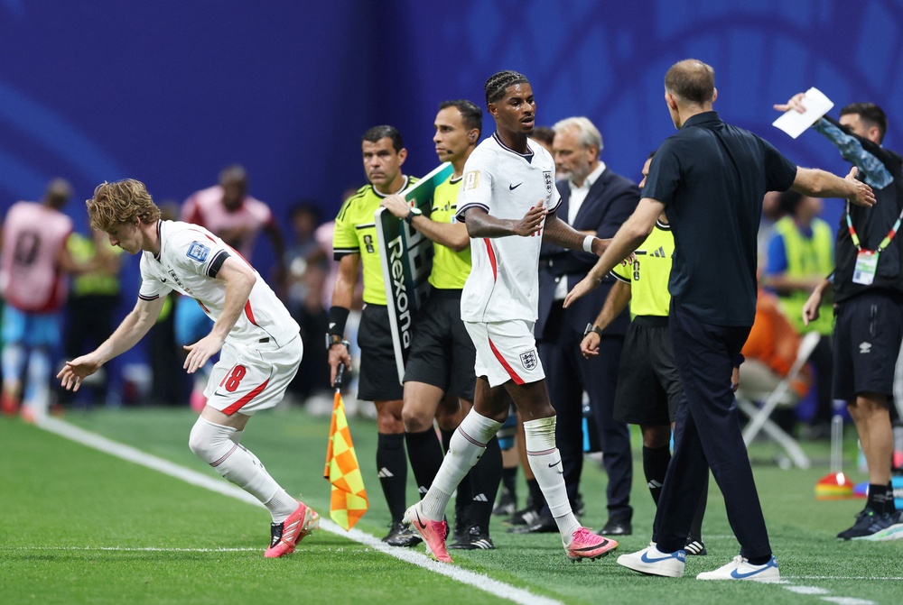 Thomas Tuchel’s substitutions helped save the game for England (Reuters)