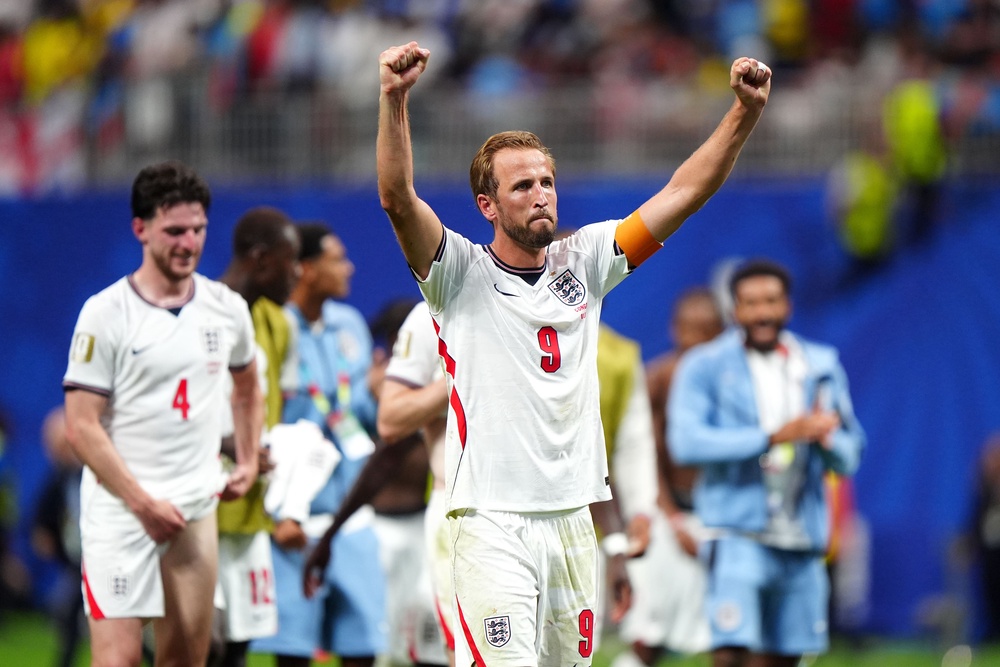 The victory was led by captain Harry Kane who scored two second-half goals (Bradley Collyer/PA)
