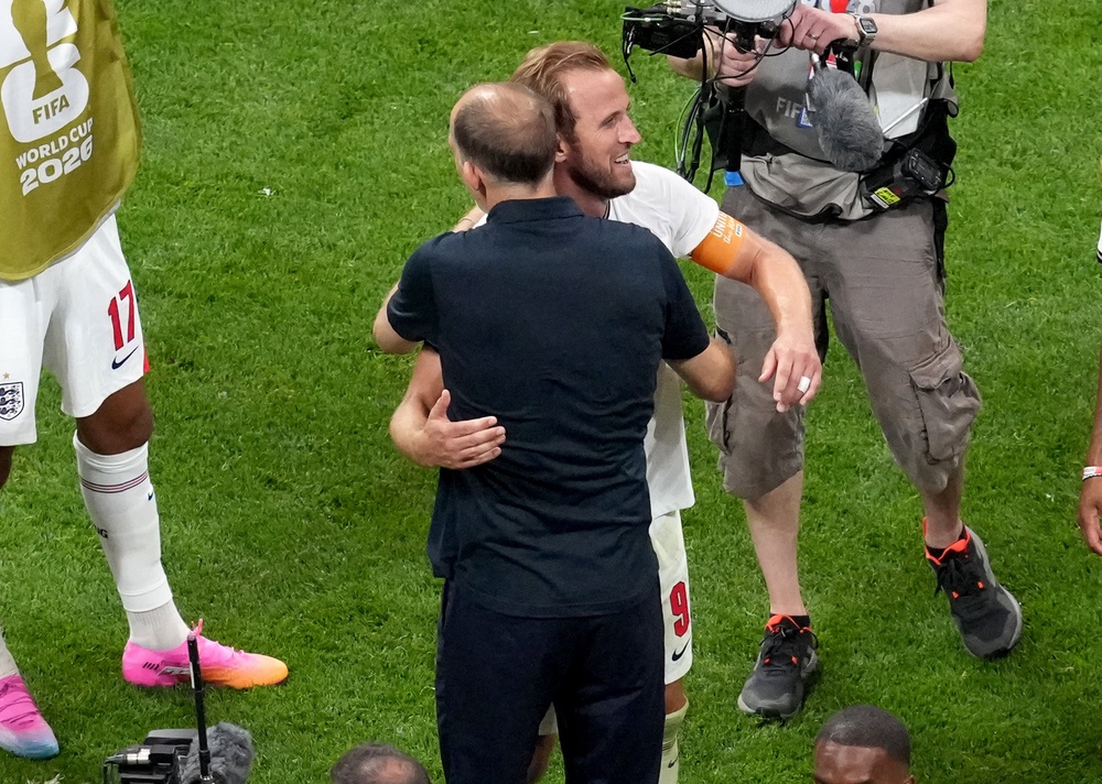 Thomas Tuchel and Harry Kane have a tough clash ahead (PA Wire)