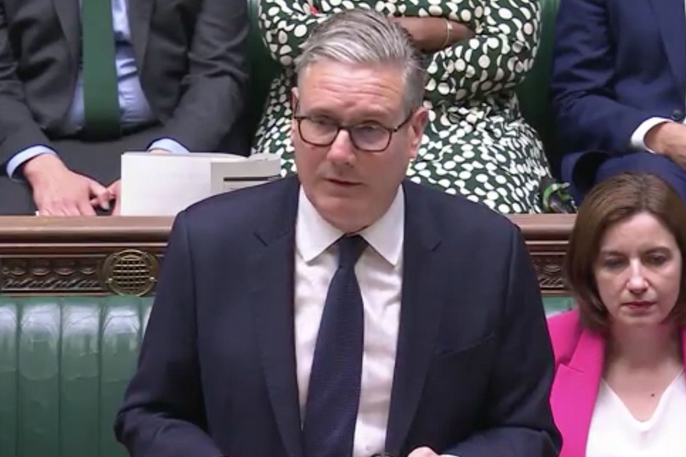 Keir Starmer described historical forced adoption – where many unmarried mothers had their babies taken from them in the decades after the Second World War – as a ‘stain on our history’ (Parliament TV)