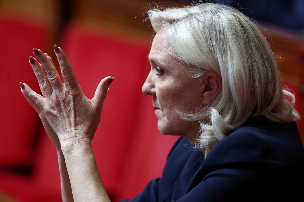 French far-right leader and member of parliament Marine Le Pen (Reuters)