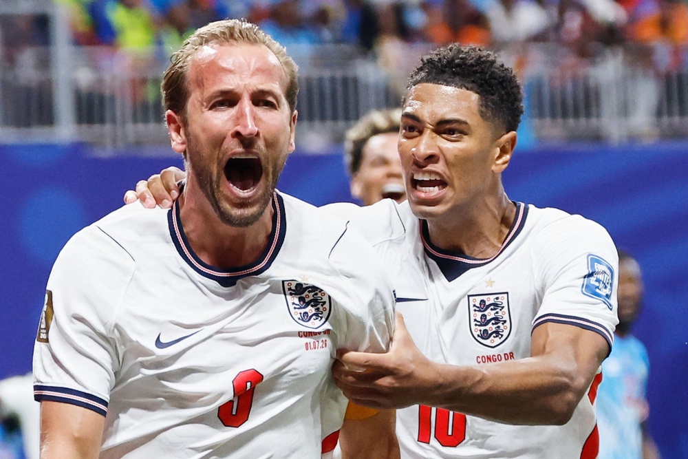 Will Harry Kane and Jude Bellingham be able to handle the setting on Sunday? (AP)
