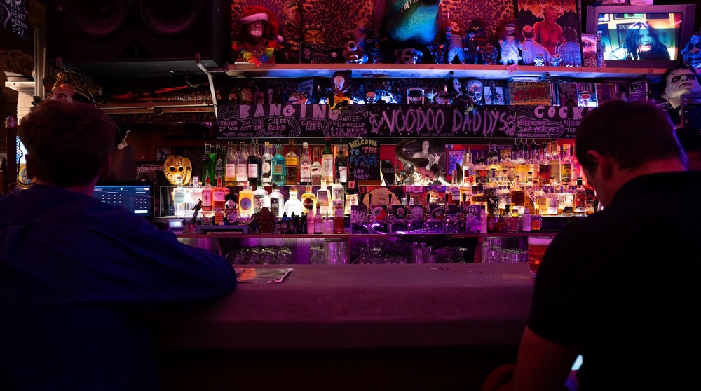 The bar reflects the venue's homemade spirit (Cameron Cookson)