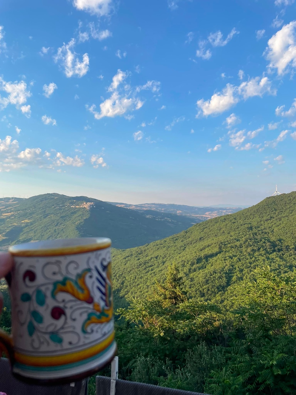 In Italy, Joseph Reagan was able to afford a home with panoramic views of Abruzzo for significantly less than the cost of a home with a view in the United States (Joseph Reagan)