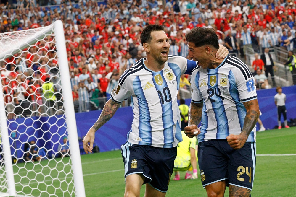 Argentina begin their knockout phase of the competition (Chitose Suzuki/AP) (AP)