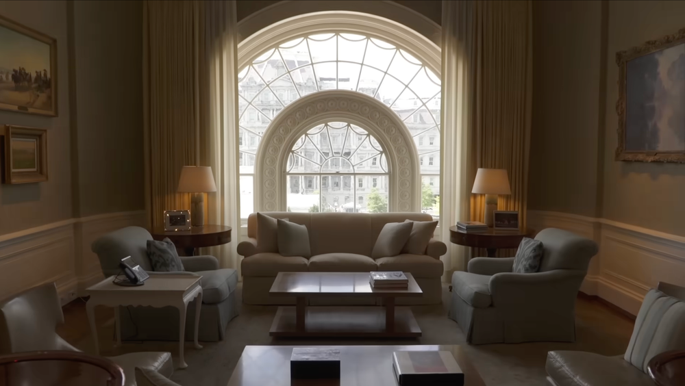 A view of the White House residence, located on the second floor, as seen during the Obama administration (Obama White House Archives)
