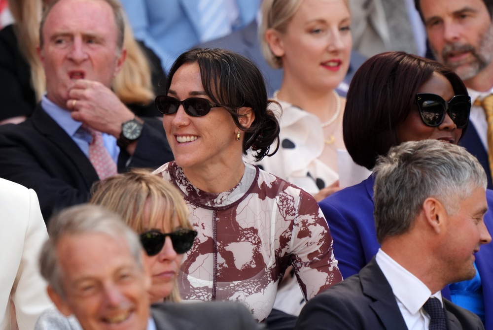 Lucy Bronze in the royal box (Ben Whitley/PA) (PA Wire)