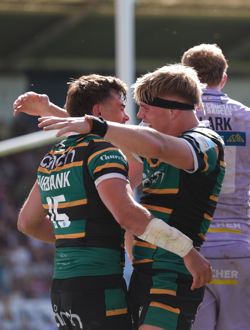 George Furbank says his Northampton team-mate Henry Pollock relishes playing in front of hostile crowds (Joe Giddens/PA) (PA Wire)