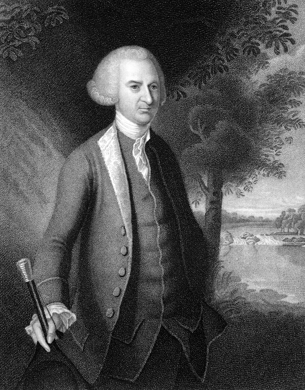 Sketch of John Dickinson (Getty)