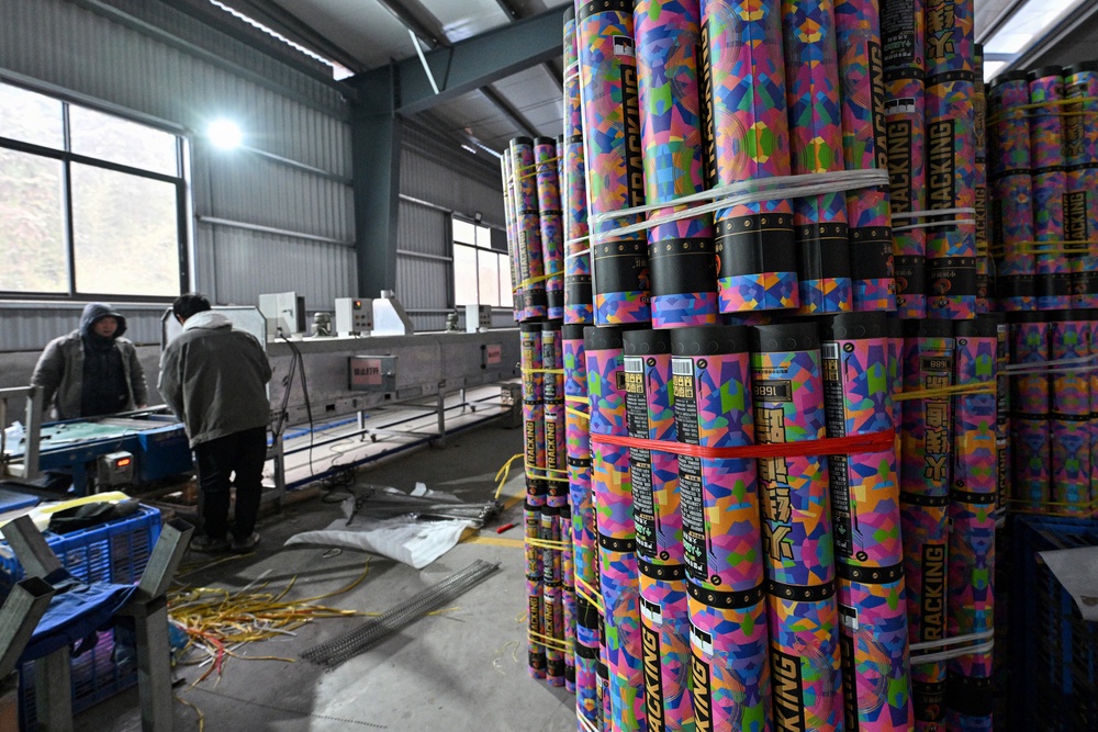 China makes most of the fireworks used in the U.S., leaving the industry — and American customers — vulnerable to U.S. tariffs (AFP/Getty)